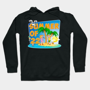 The beautiful summer of ‘22 illustration. Hoodie